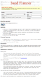 Mobile Screenshot of bandplanner.kniberg.com